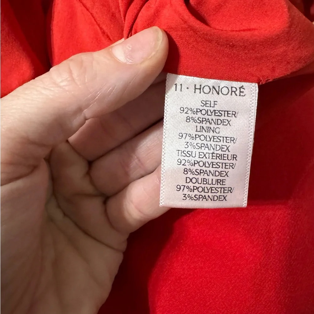 11 HONORE Plus Adeline Off-The-Shoulder Midi Dress - Picture 8 of 12